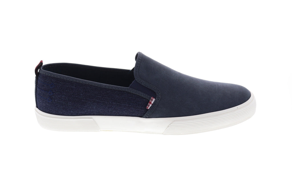 Ben Sherman Bradford Slip On BNM00062 Mens Blue Low Top Lifestyle Sneakers Shoes