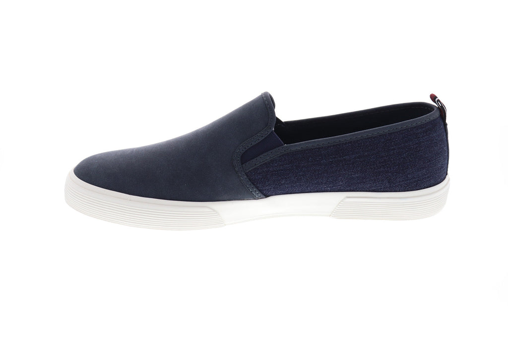 Ben Sherman Bradford Slip On BNM00062 Mens Blue Low Top Lifestyle Sneakers Shoes