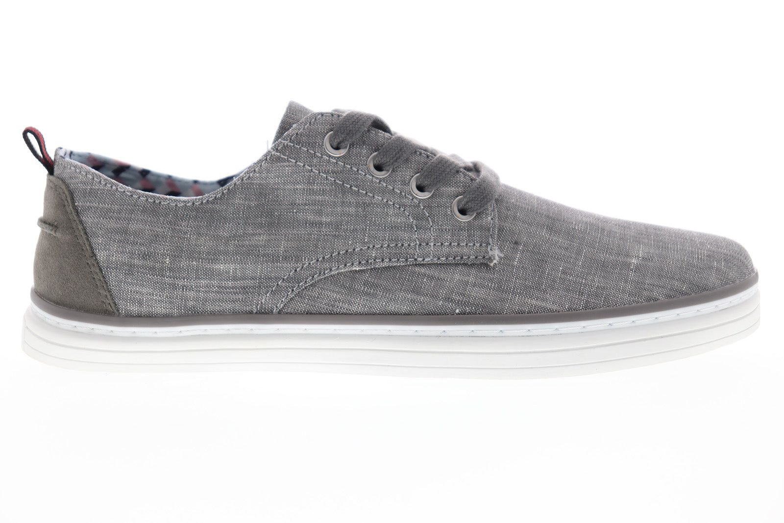 Ben Sherman Brahma Derby BNMS19113 Mens Gray Canvas Lifestyle Sneakers Shoes