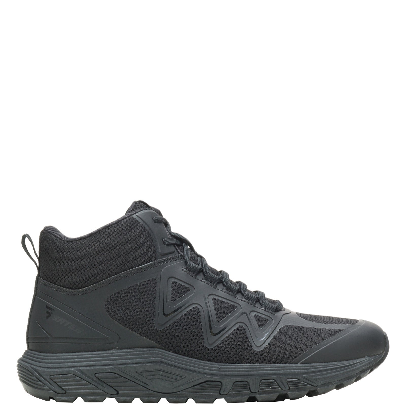 Bates Rush Mid E01040 Mens Black Canvas Lace Up Tactical Boots