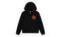 Denim U Zip Hoodie "Black" DT417