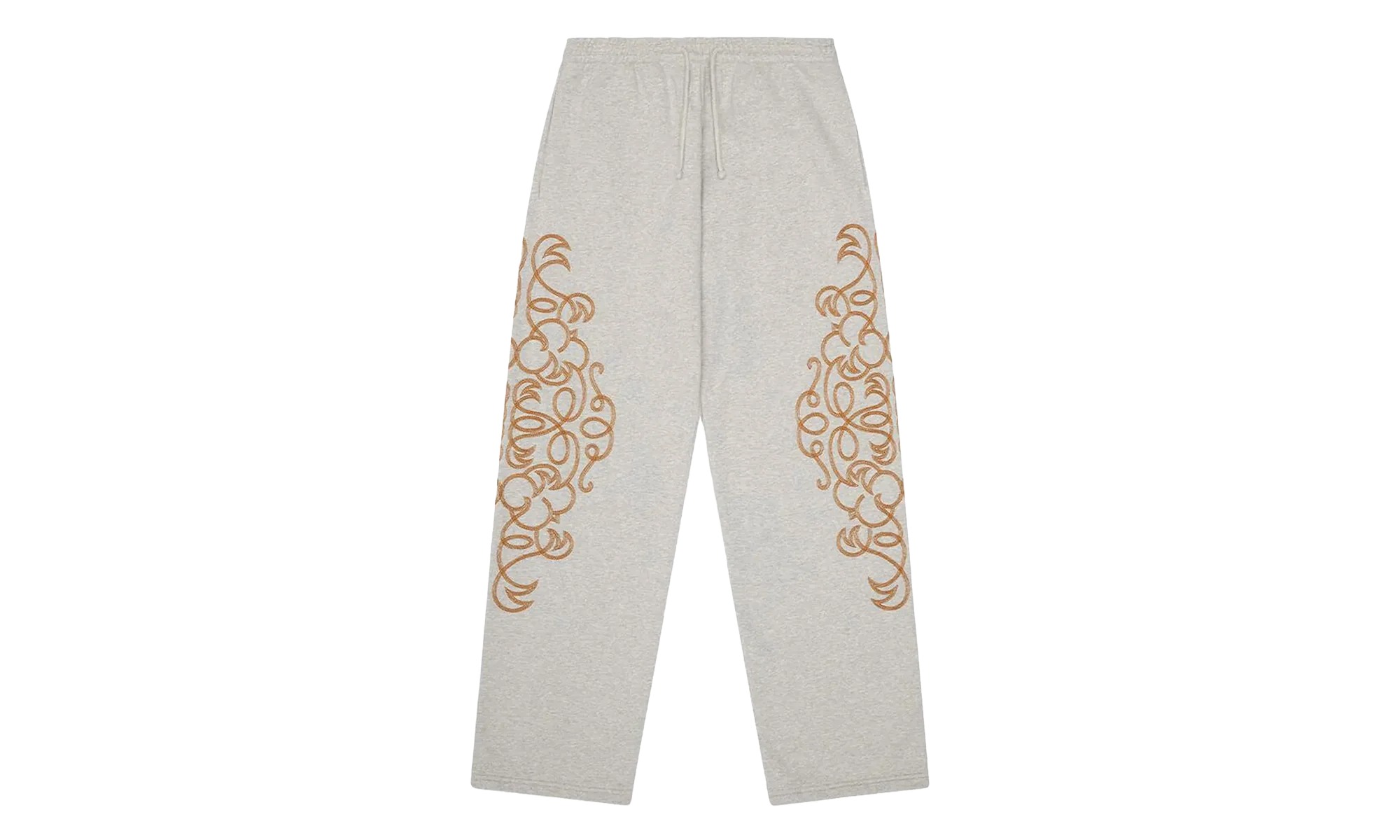 Western Embroidered Sweatpants "Grey" DT583