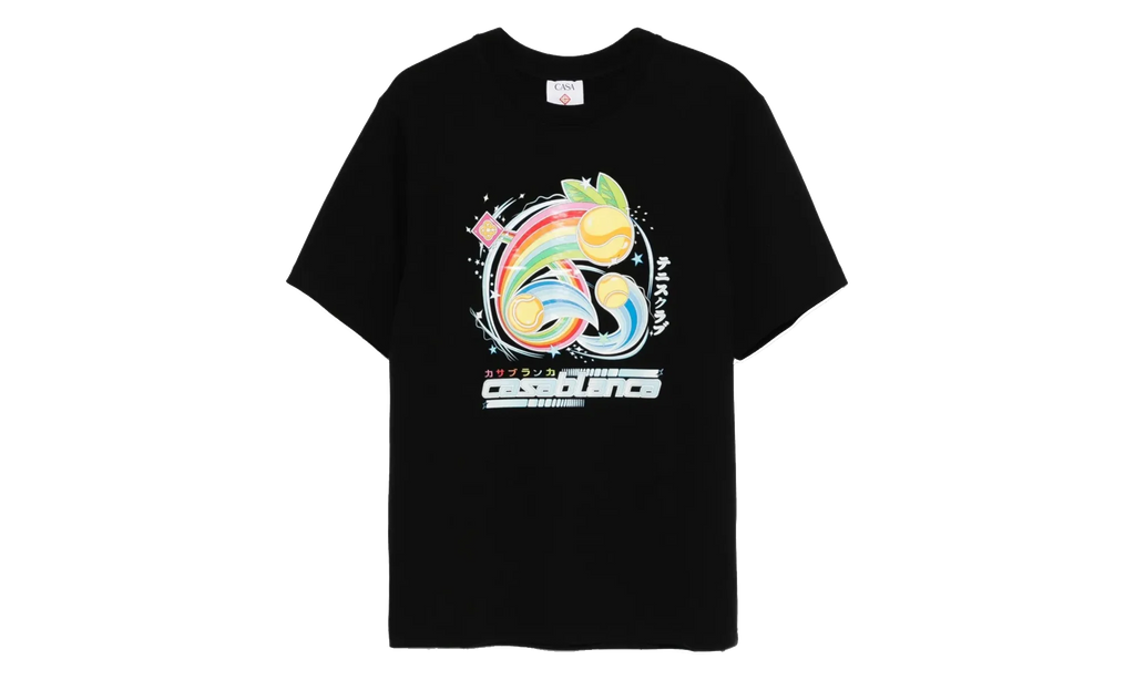 Manga Tennis Ball Short Sleeve T‑Shirt "Black" MAW25 JTS 001 08
