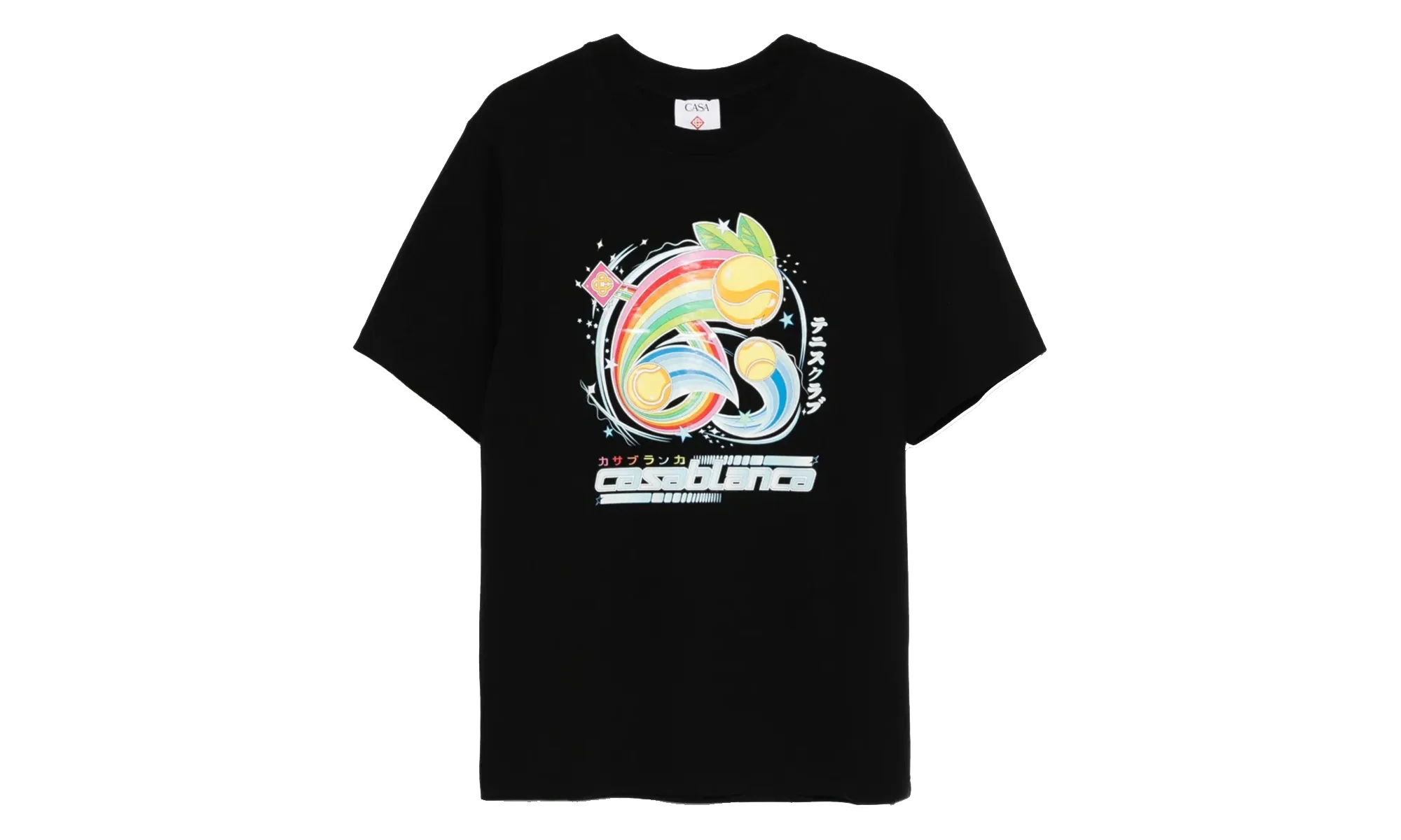 Manga Tennis Ball Short Sleeve T‑Shirt "Black" MAW25 JTS 001 08