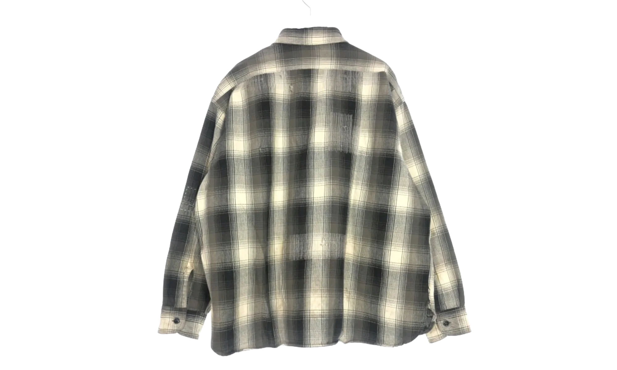 BerBerJin Check Flannel Shirt "Black" SM HR1 0000 C52