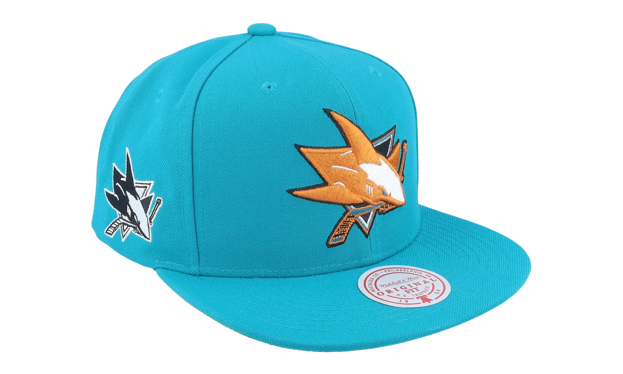NHL Alternate Flip Snapback Cap "San Jose Sharks - Teal" 6HSSDX22015 SJSTEAL