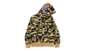 1st Camo Windstopper Shark Full Zip Hoodie "Yellow" B1CSFZHSY