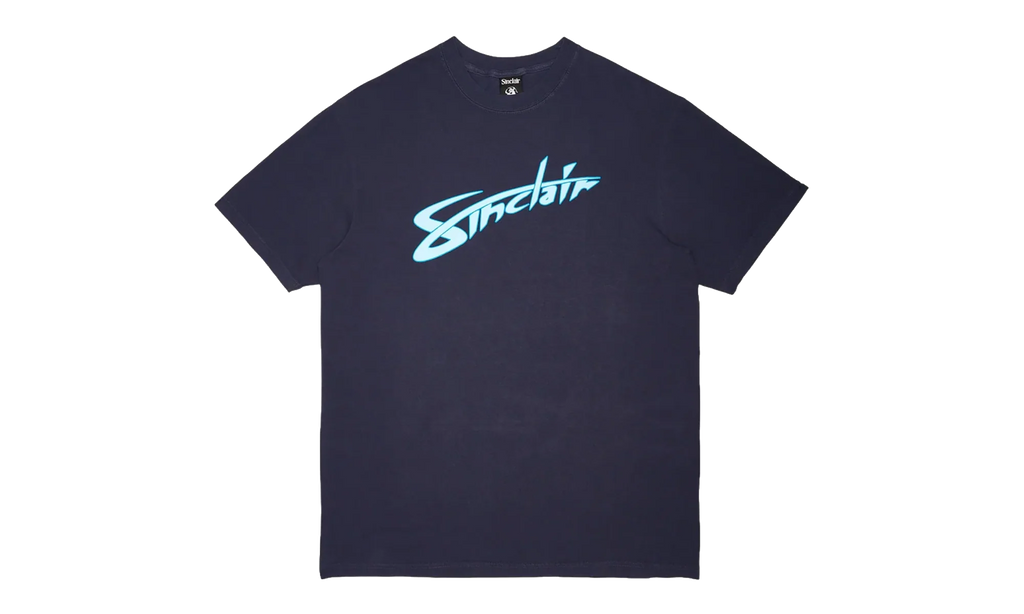 Speed Text Logo Short Sleeve T-Shirt "Navy" SMT186 1 NVY