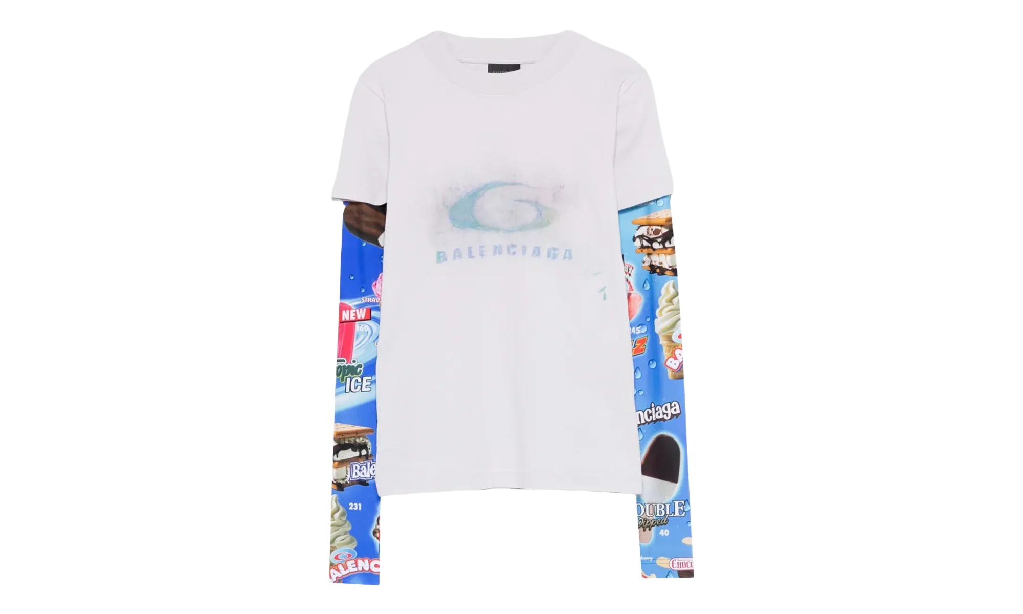 Double Sleeve T-Shirt WMNS "Multi" 809262 TTVN7 9059