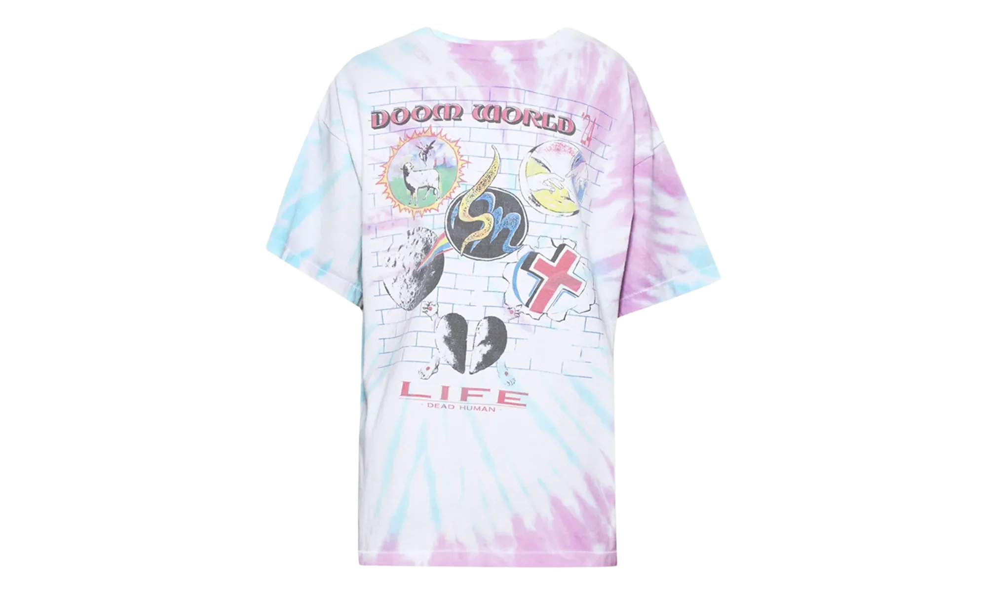 Saint Michael X Last Man Door World Tee "Tie Dye" SM YS8 0000 C46