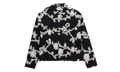 Floral Ribbon Button Up Shirt "Black" HTG260147 BLK