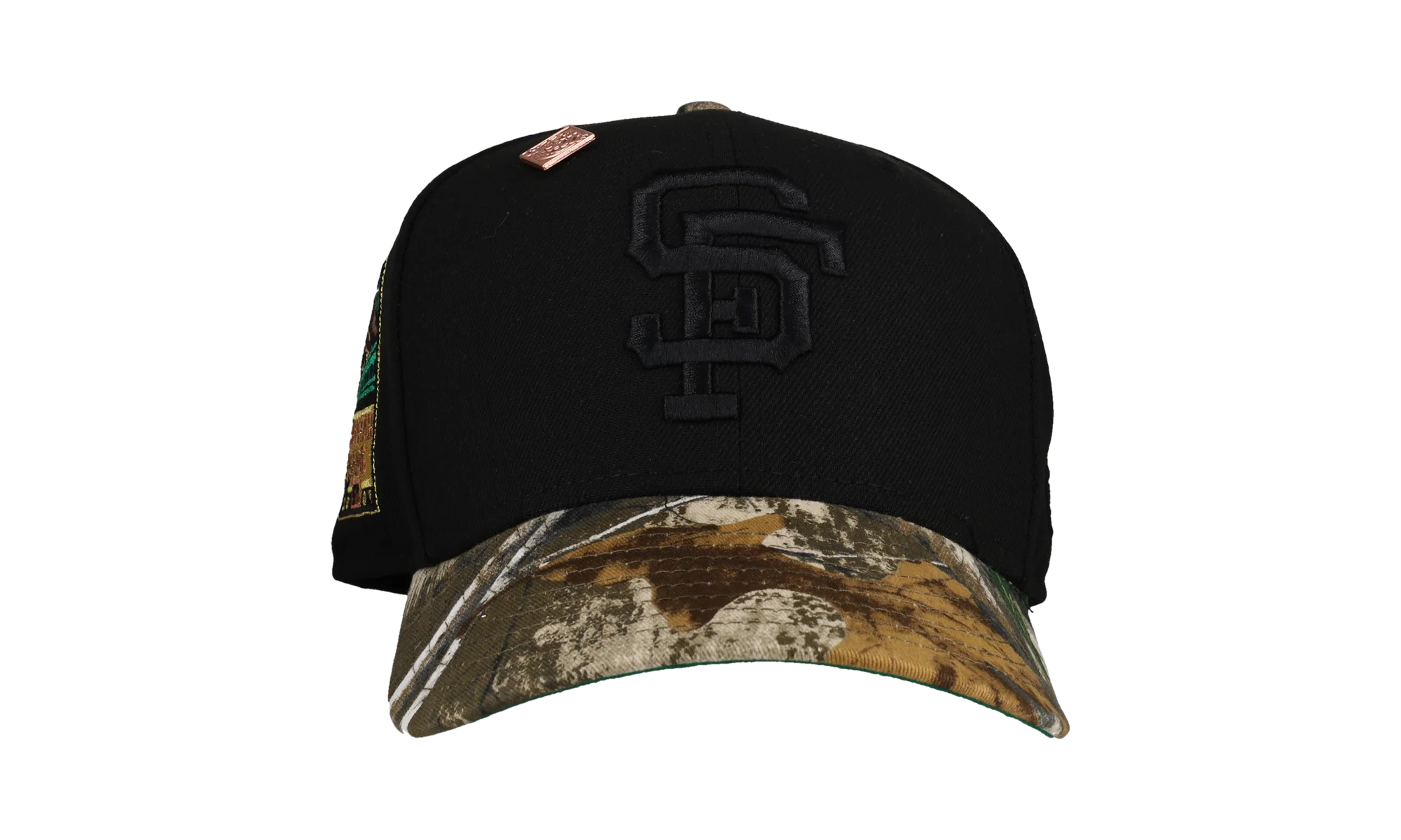 59FIFTY San Francisco Giants 2007 All Star Game Fitted Hat "Real Tree Blackout" NE364