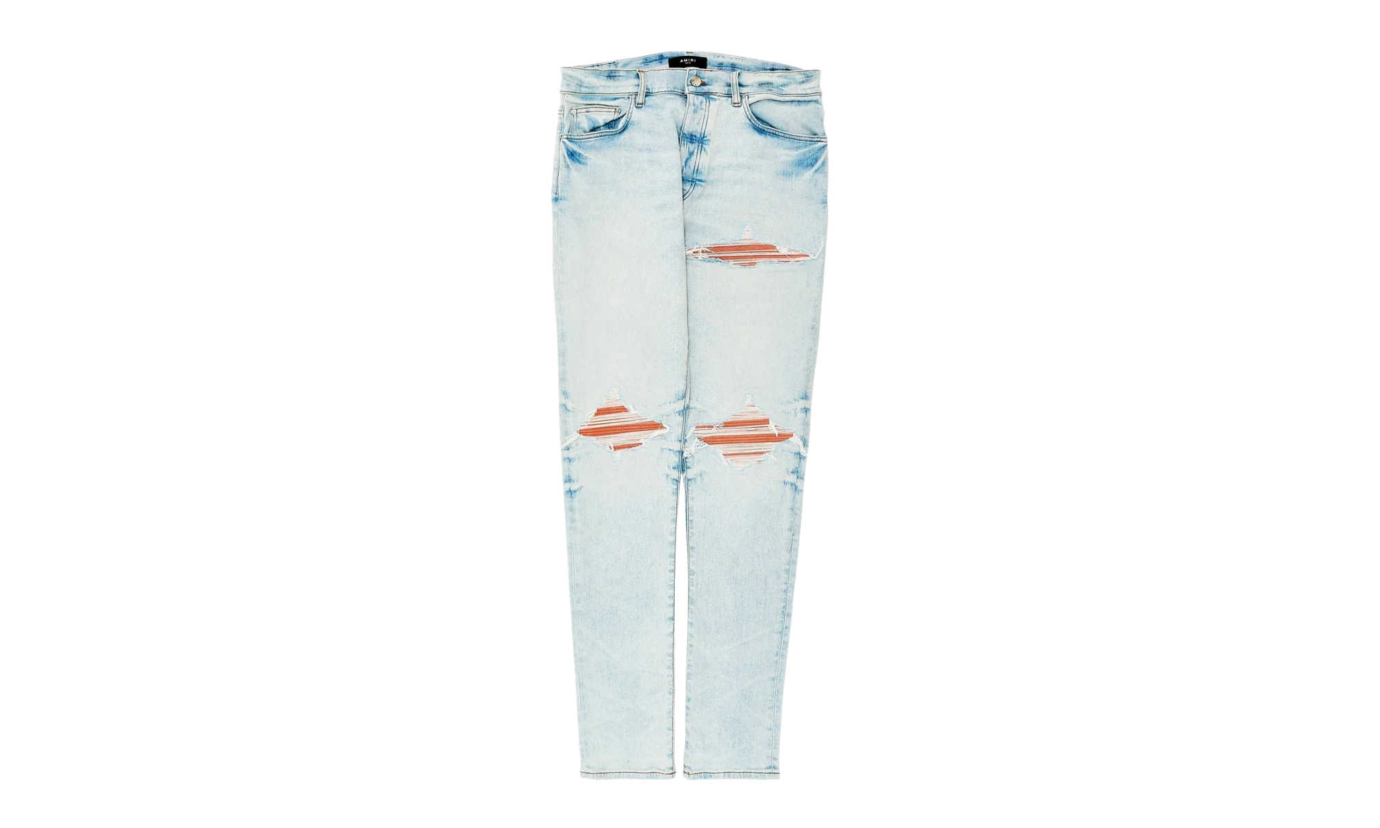 MX1 Ultrasuede Patch Jeans "Medium Indigo Taupe" AMDNSY1149 497