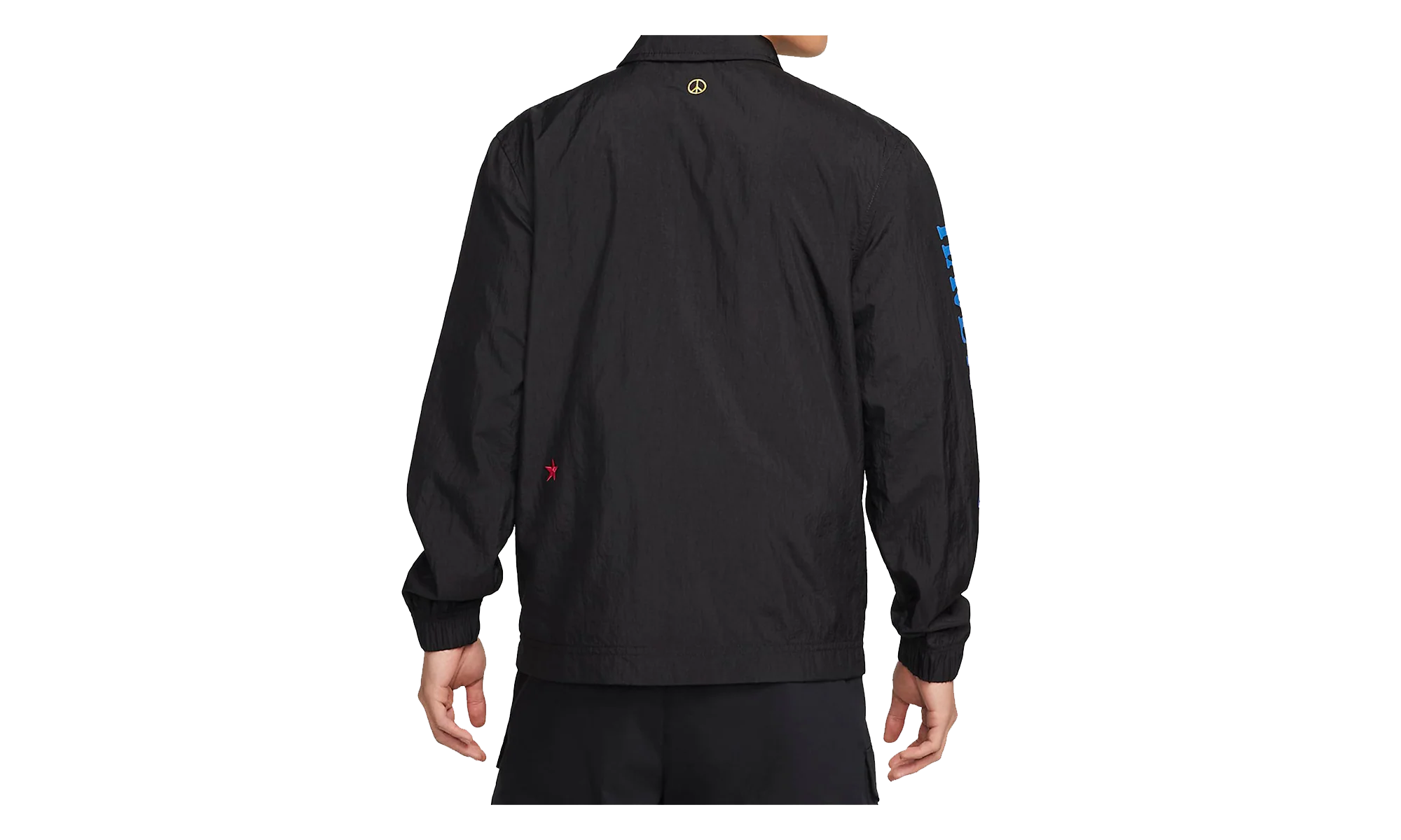 Sportswear Have A Nike Day Snap-front Coaches Jacket "Black / Washed Teal" DM5055 010