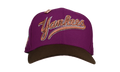 59FIFTY New York Yankees 1999 World Series Script Fitted Hat "Purple" NE255