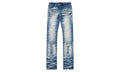Clayton Stacked Medium Denim "Blue" B1182STMDB