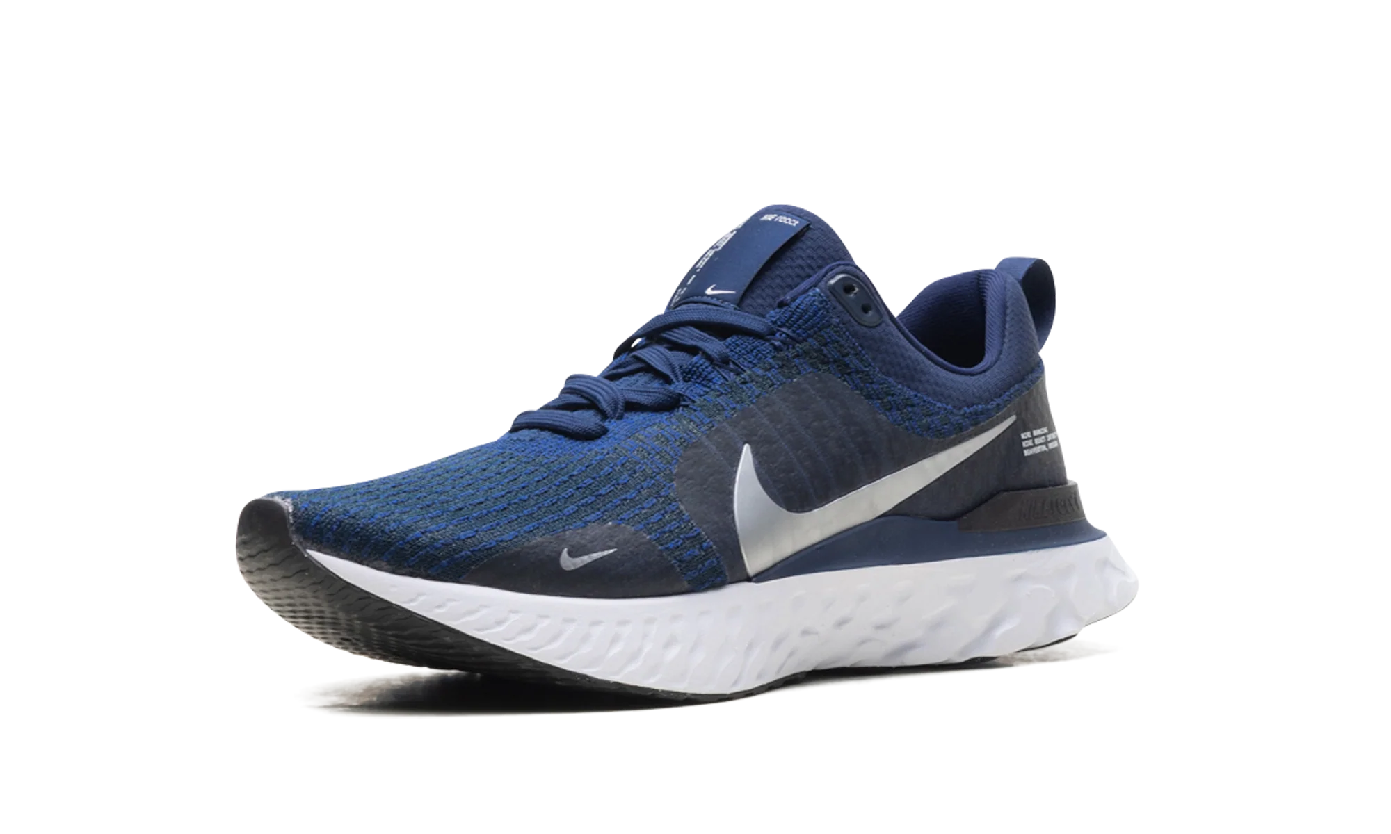 React Infinity Run Flyknit 3 "College Navy Metallic Silver" DZ3014 401