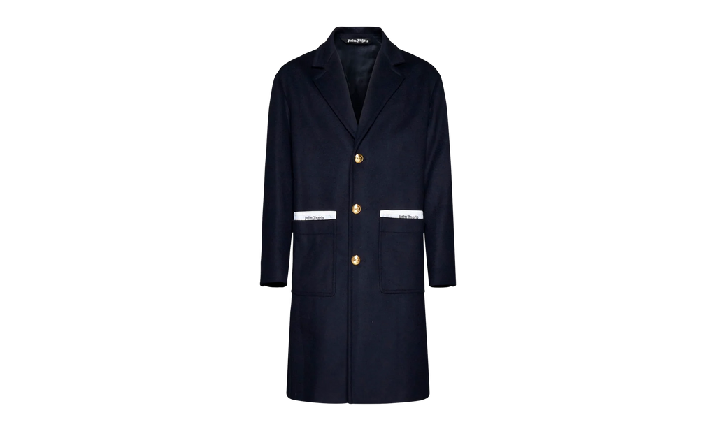 Sartorial Tape Button-up Coat "Navy" PMER016E23FAB0014603