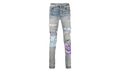 Tie Dye Art Patch Jeans "Original Indigo" MDS024 405