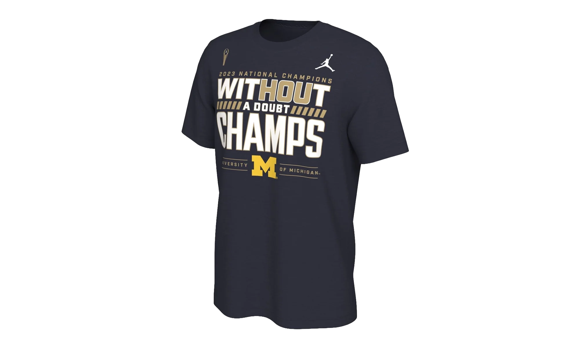 Michigan Wolverines 2023 National Champions "Locker Room Tee" 2023MICHIGANCLR