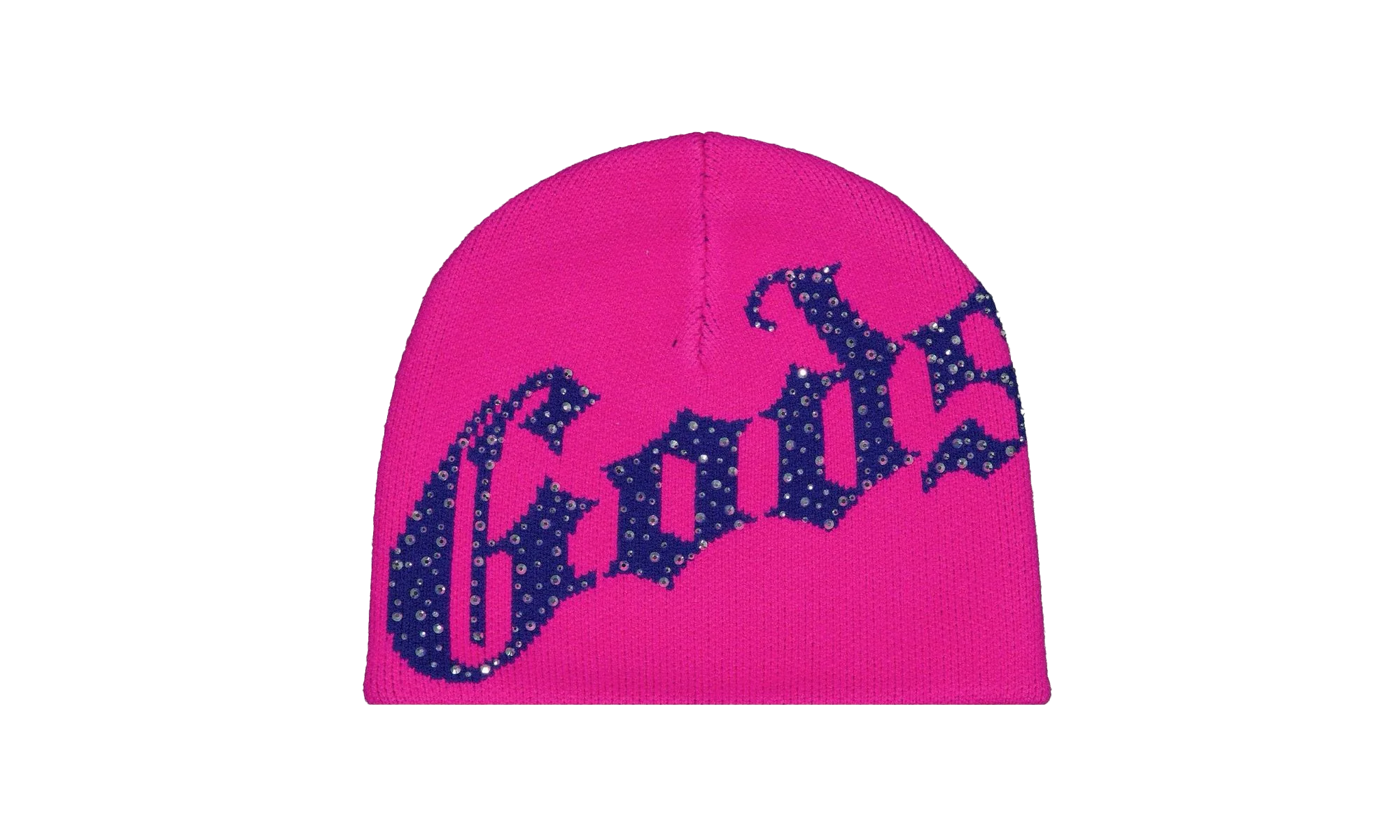 OG Logo Studded Beanie "Fuchsia / Purple" CUFSXHUM