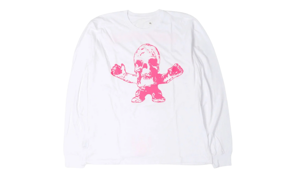 FOTI Long Sleeve T-Shirt "White / Neon Pink" CHRM0918