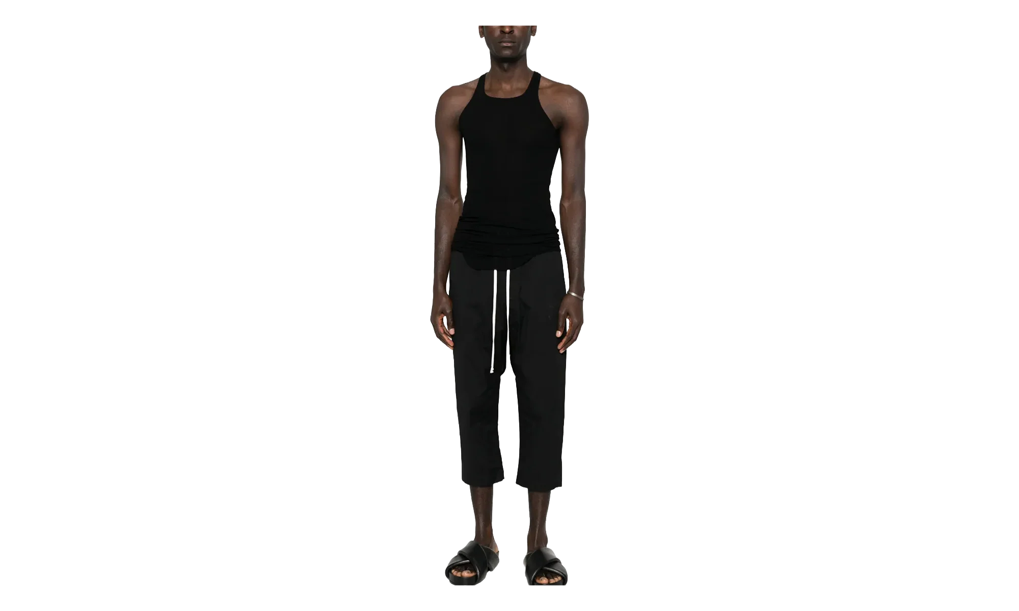 Basic Rib Tank Top "Black" RU01F2150 RC 09