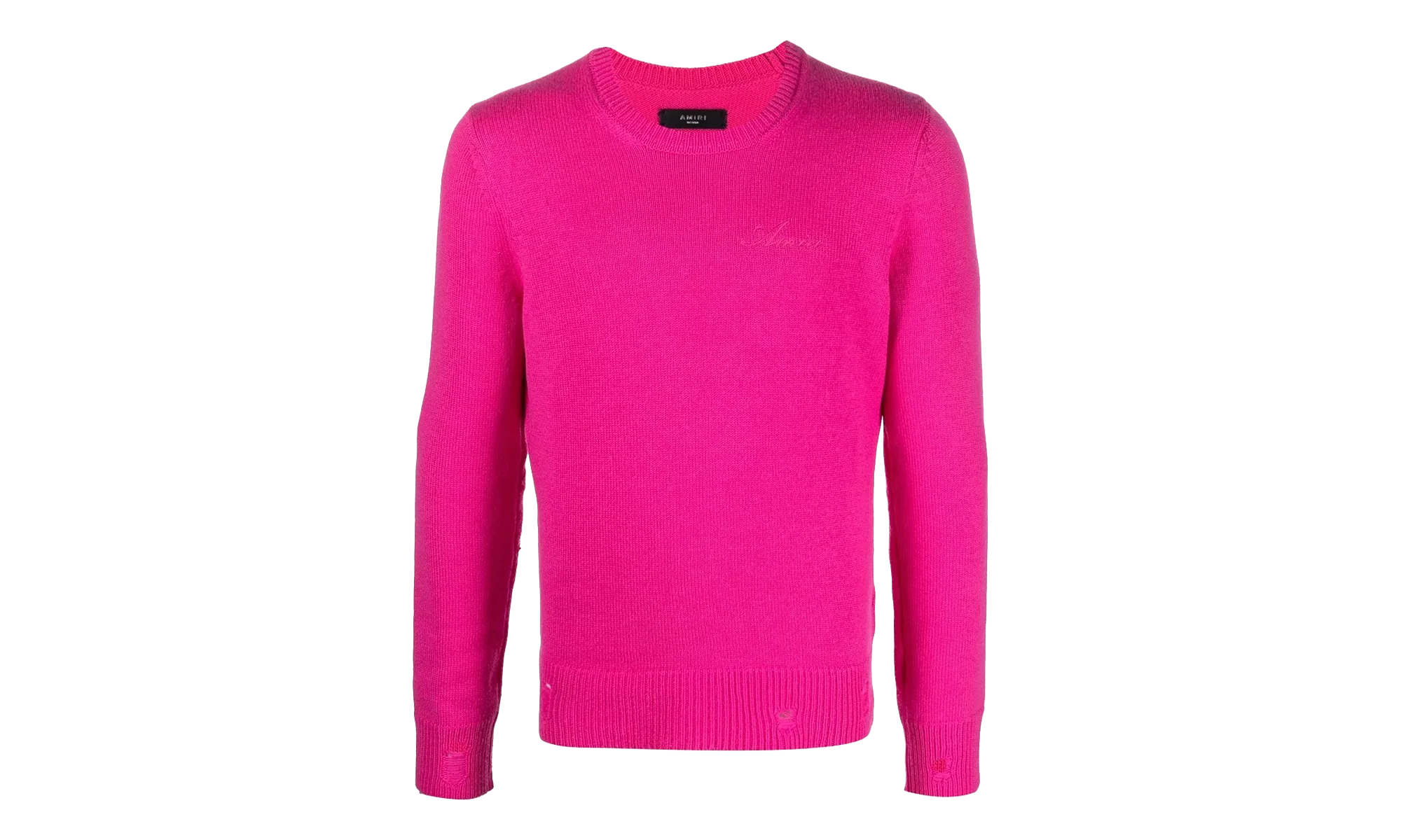 Destroy and Repair Crewneck Sweatshirt "Pink" MKL030 651