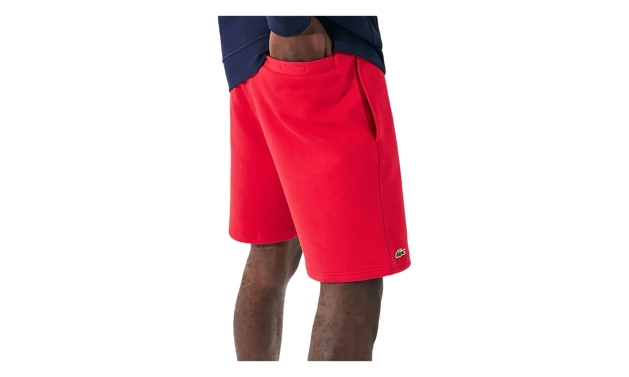 Organic Brushed Fleece Shorts "Red" GH2136 240