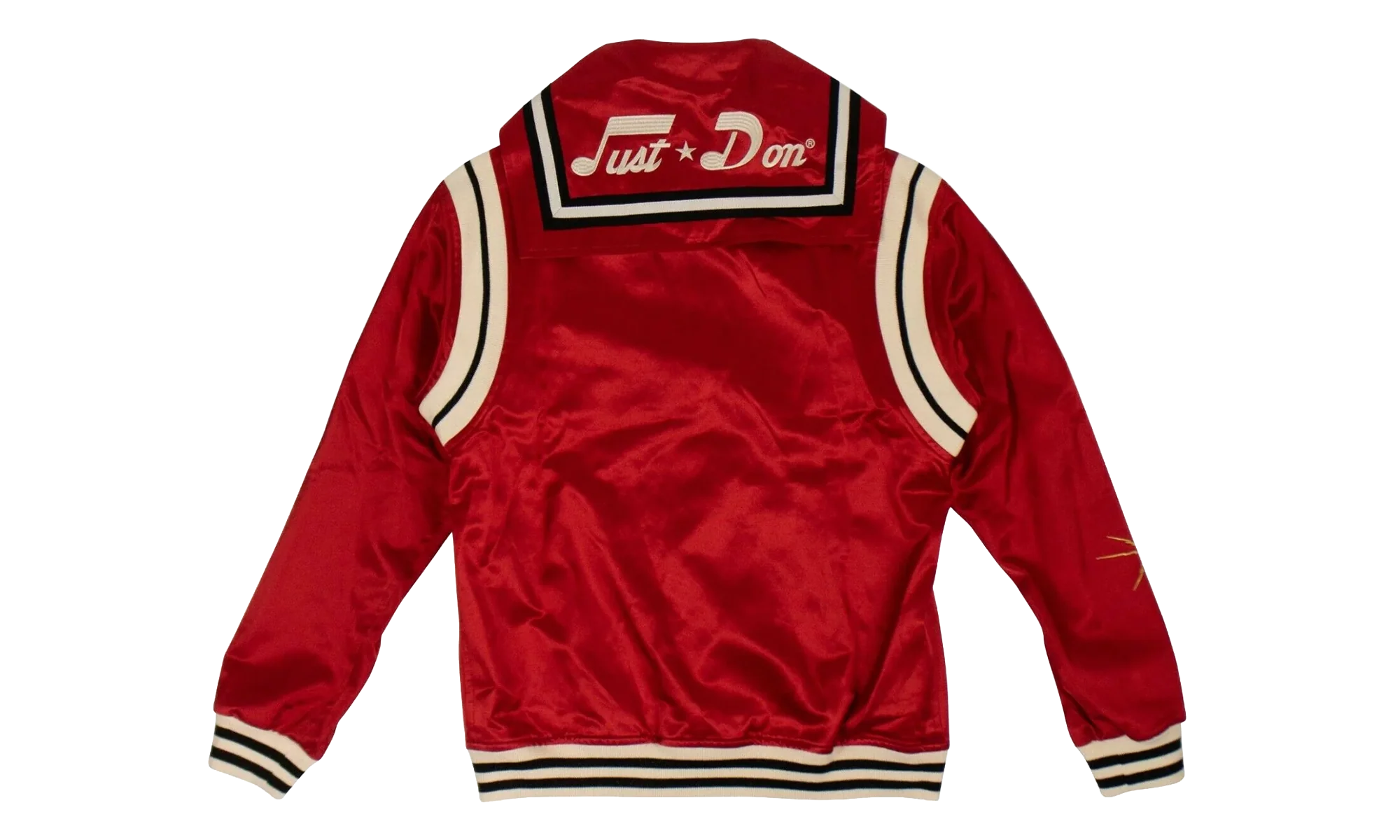 Satin Logo Cape Varsity Jacket "Red" 4925 100000308SLCV RED