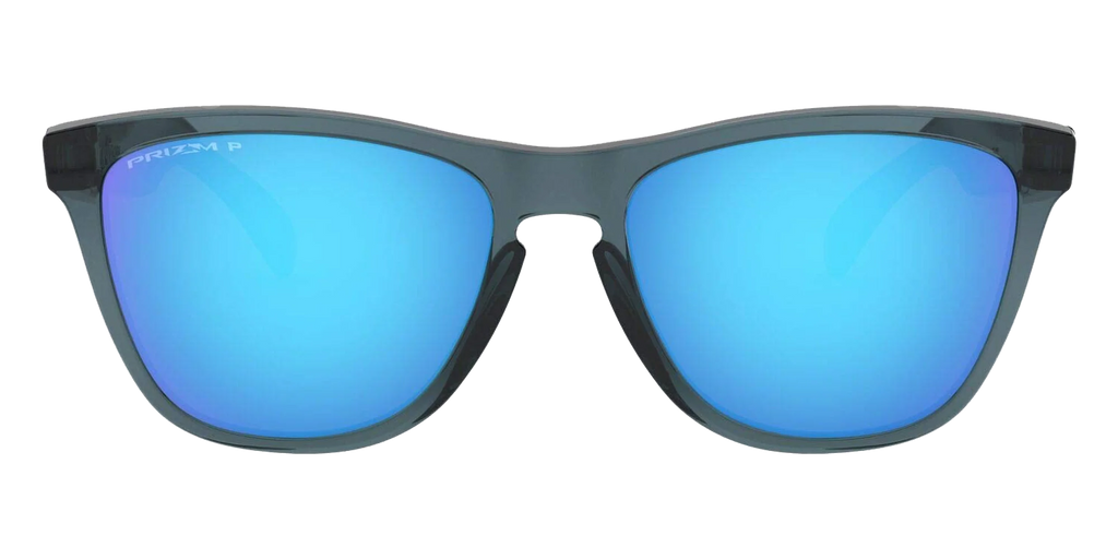 Frogskins Polarized Sunglasses "Crystal Black / PRIZM Sapphire Irid" OO9013 F6