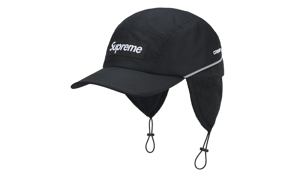 Polartec® Lined Packable Earflap Camp Cap "FW25 - Black" SU26946