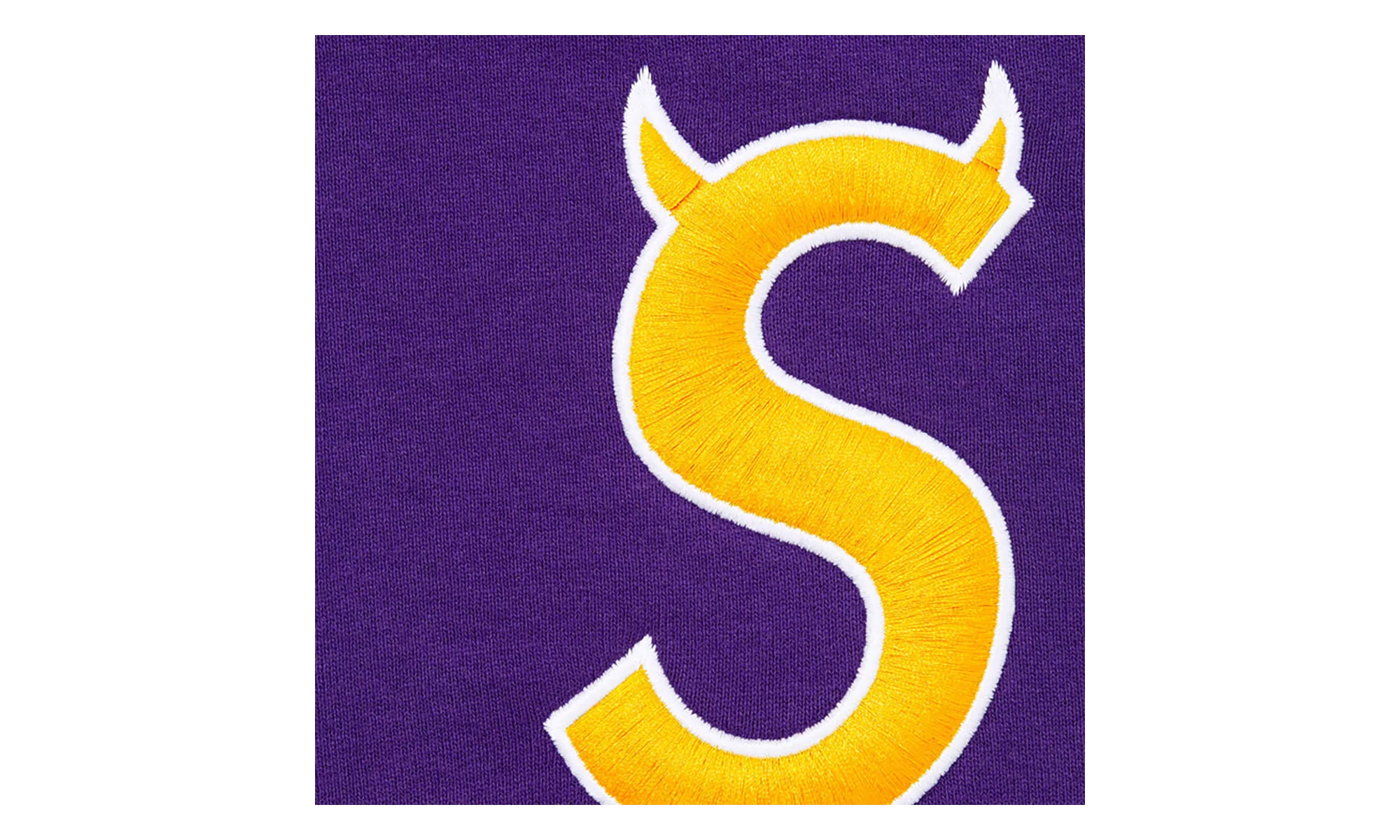 Devil S Logo Zip Up Hooded Sweatshirt "SS26 - Purple" SU27311