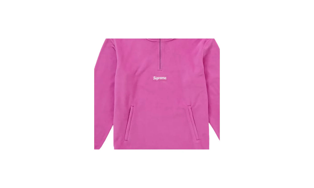 Polartec Face Mask Half Zip Hooded Sweatshirt "Polartec Pink" SU26862