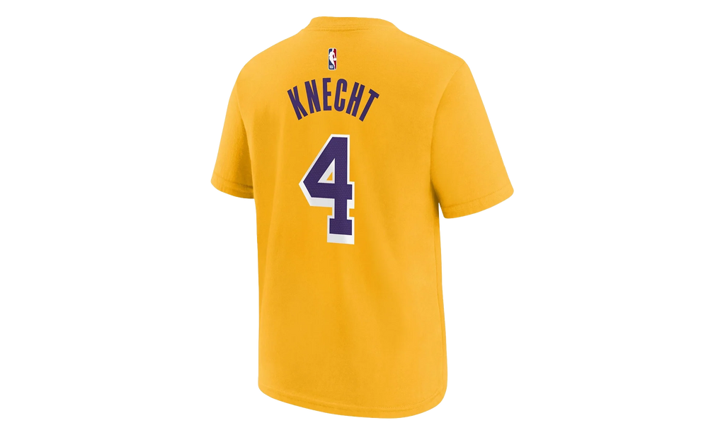 NBA LOS ANGELES LAKERS T-SHIRT GS "DALTON KNECHT - Yellow" 9Z2B7BCMW KNECHT