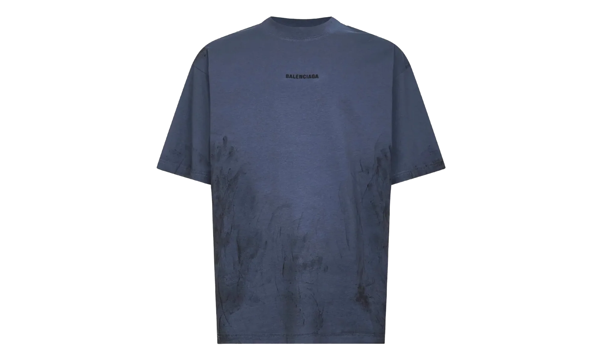 Medium Fit T-Shirt "Faded Dark Blue / Black" 764235 TTVF9 3364