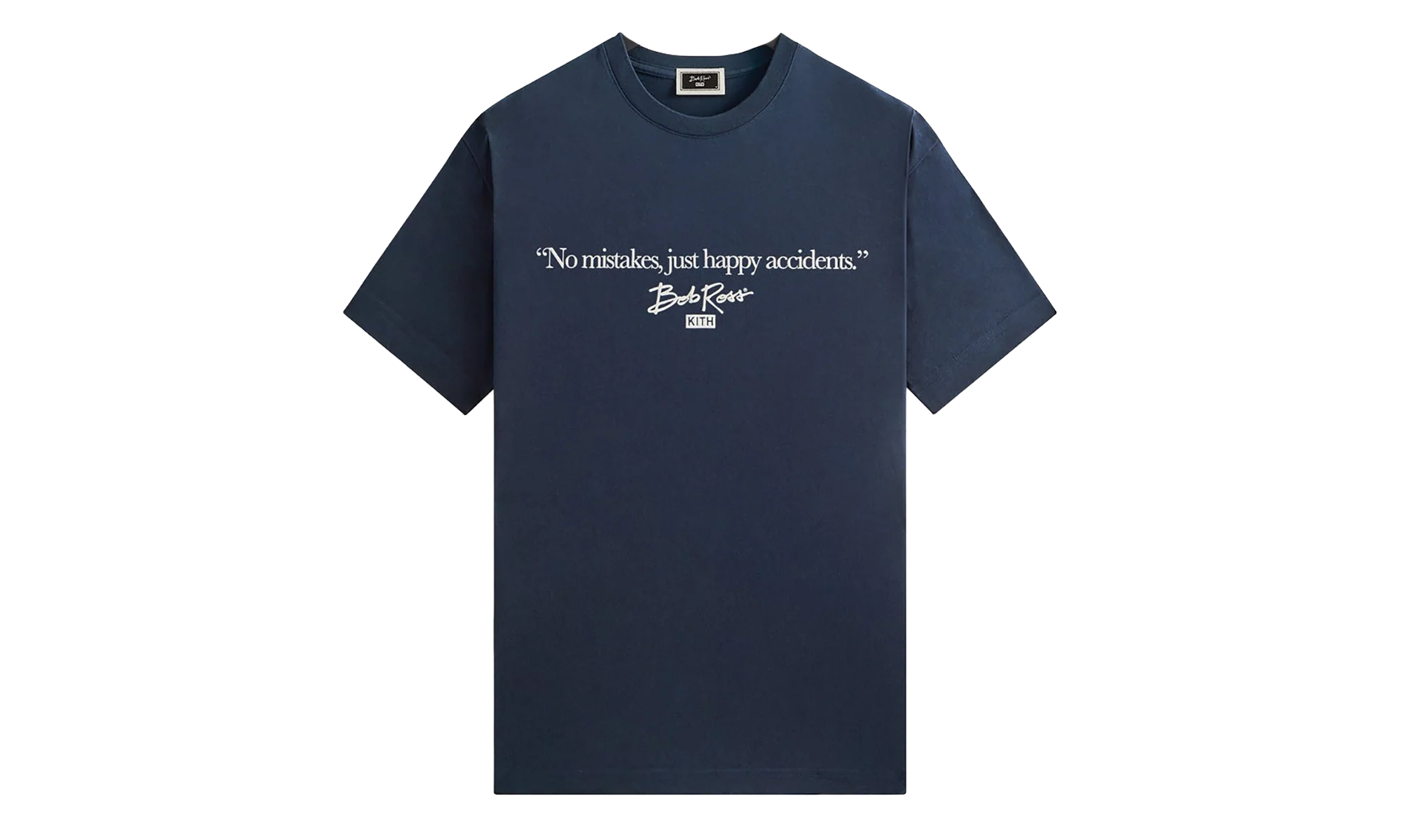 Bob Ross Happy Accidents Quote Tee "Nocturnal" KHM033940 413