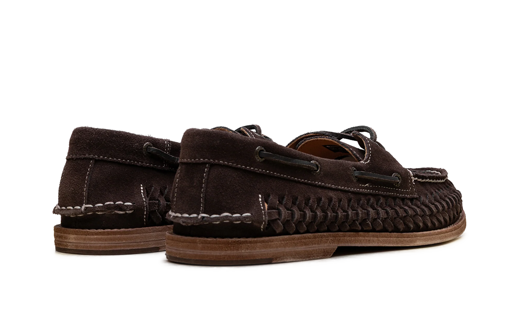 Gold Cup Authentic Original 2-Eye Woven Boat Sho "Other Brown" 17044208