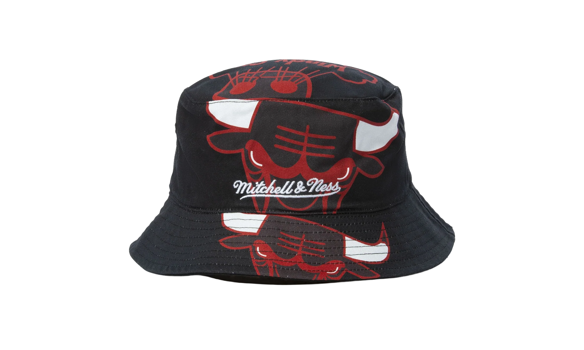 NBA Hardwood Classics Cut Up Bucket Hat "Chicago Bulls - Black" BUCKSH21322 CBUBLCK