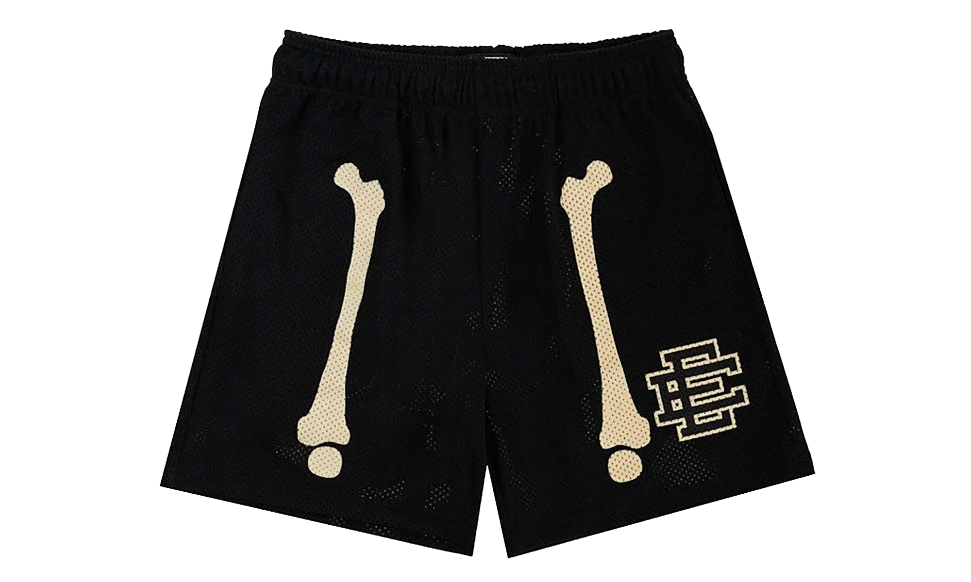 EE BASIC SHORT "Bones - Mesh Black/ White Bones" EE751