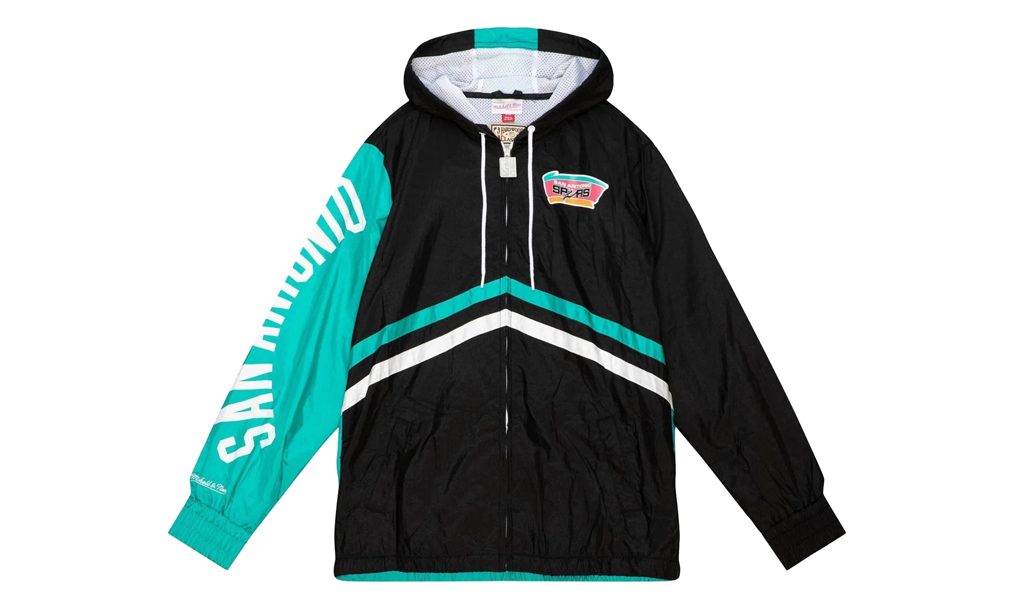 Undeniable Full Zip "Windbreaker Spurs" OJZP3409 SASYYPPPBLCK