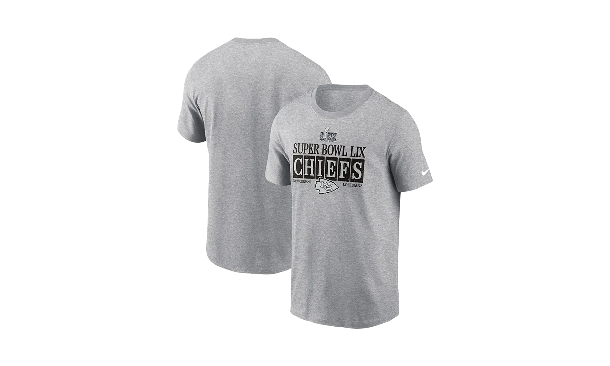Chiefs 2024 Super Bowl Participant Tee "Heather Gray" NP9906G7GXY2W