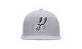 NBA Team Heather 2.0 Snapback Cap "San Antonio Spurs - Grey Heather" HHSS3272 SASYYPPPGYHT