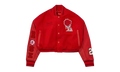 Teyana Taylor Women's Varsity Jacket "Gym Red/Sail/Team Red" FB2642 687