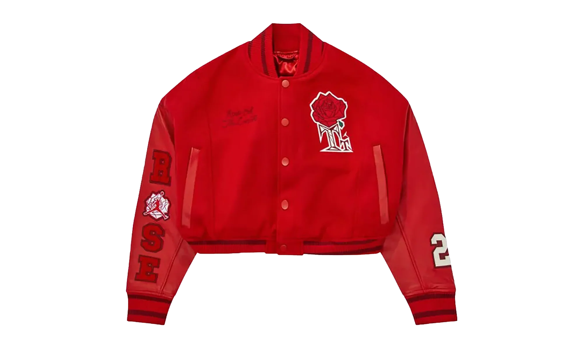 Teyana Taylor Women's Varsity Jacket "Gym Red/Sail/Team Red" FB2642 687