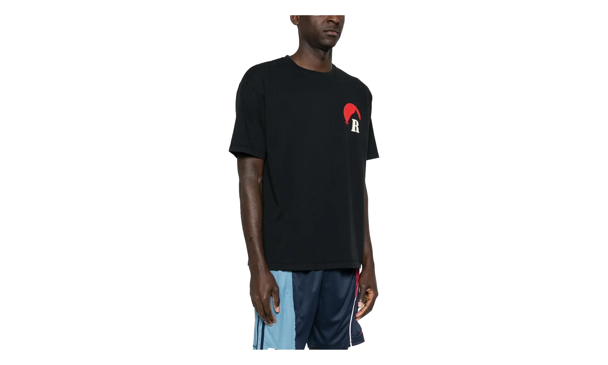 Rhude Moonlight Regatta Tee "'Vintage Black/Red/Blue"" PS26TT180126011