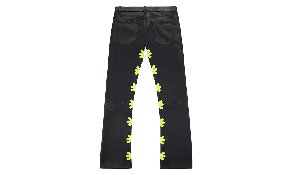 Leather Pants "Black / Yellow" LSLPBFY