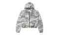 Crystal Camo Work Zip Up Jacket "Grey" 10076925