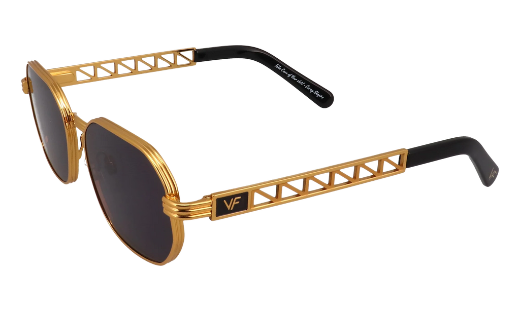 Hustler Jacques Cartier Edition 24KT "Yellow Gold / Black" JCHU2 0001 CUT 11B5