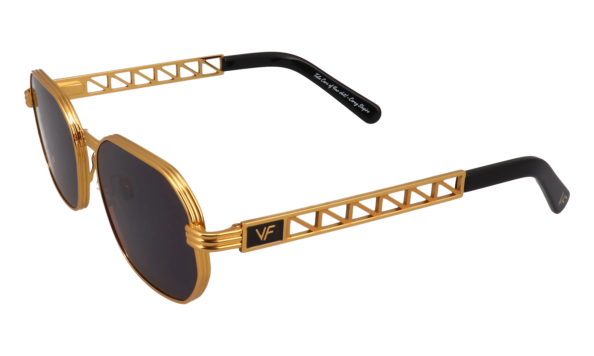 Hustler Jacques Cartier Edition 24KT "Yellow Gold / Black" JCHU2 0001 CUT 11B5